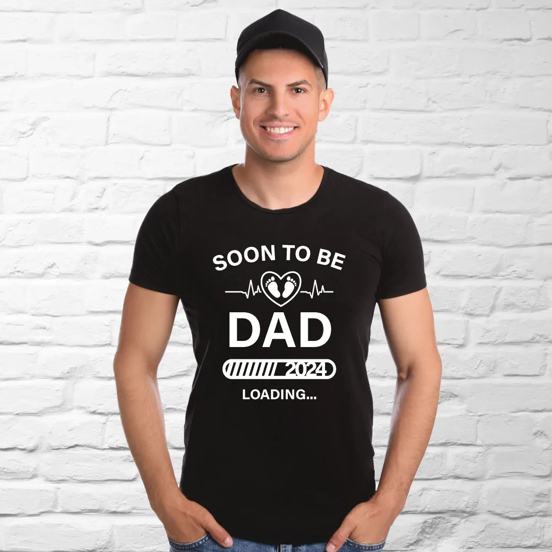 Dad To Be 2024: The Perfect T-Shirt for Proud Expecting Fathers!