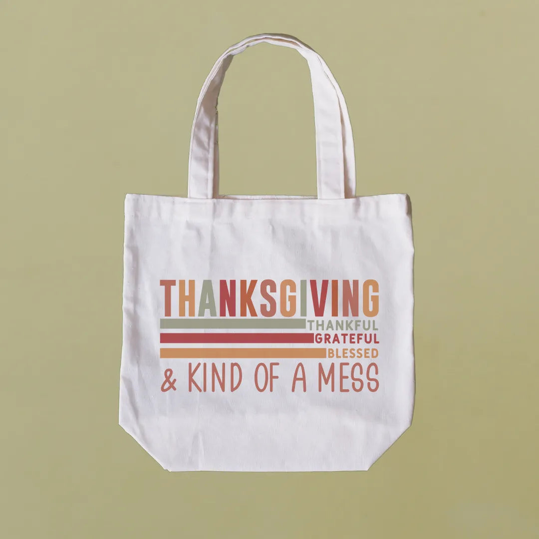 Eco-Friendly Thanksgiving Tote Bag